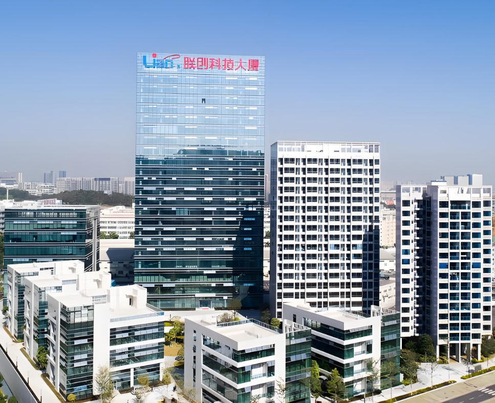 深圳聯(lián)創(chuàng)科技集團有限公司。地址：深圳市龍崗區(qū)南灣街道布瀾路21號